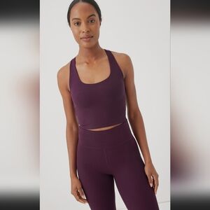 NWT Pact ✨SET✨organic cotton ribbed tank bra & pants